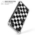 Marijuana Checkered iPhone X/XS Clear Case