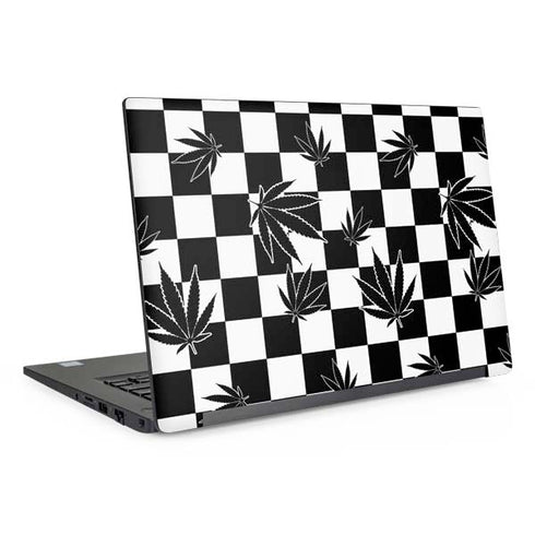 Marijuana Checkered Dell Latitude Skin