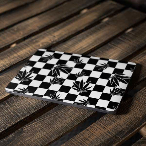 Marijuana Checkered Apple MacBook Air Skin