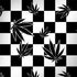 Marijuana Checkered MacBook Skins