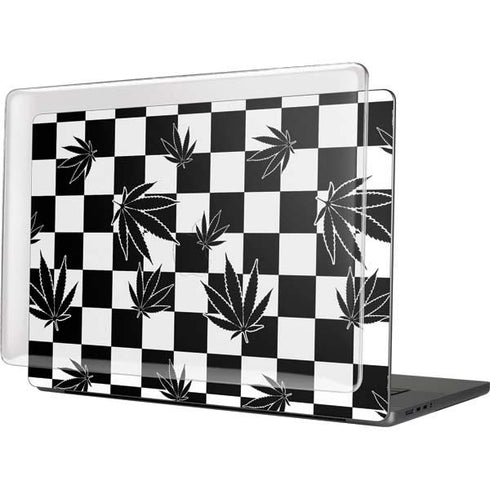 Marijuana Checkered MacBook Cases