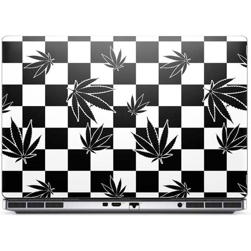 Marijuana Checkered Dell Precision Skin
