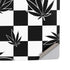 Marijuana Checkered PS5 Pro Disk Console Skin