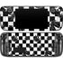 Marijuana Checkered Steam Deck Handheld Gaming Computer Skin