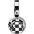 Marijuana Checkered Surface Headphones Skin