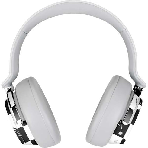 Marijuana Checkered Surface Headphones Skin