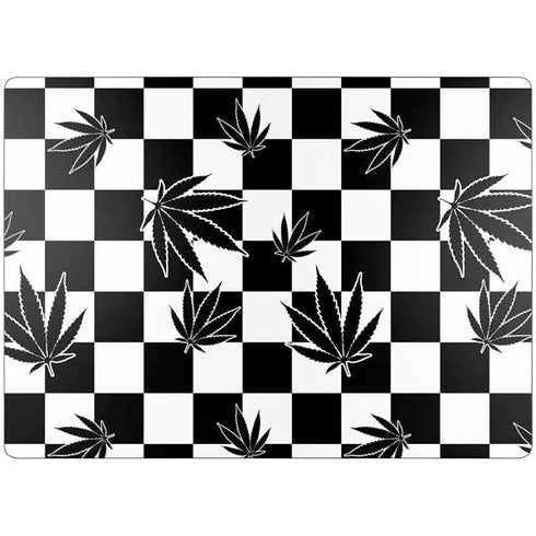 Marijuana Checkered Surface Laptop 7 13.8in Skin