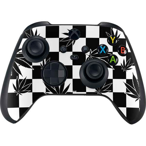 Marijuana Checkered Xbox Series X Skins