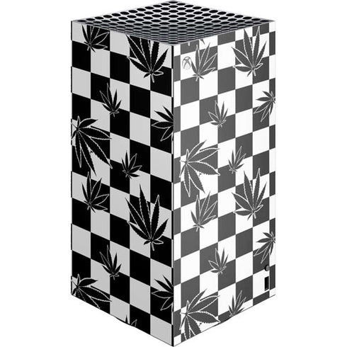 Marijuana Checkered Xbox Series X Skins