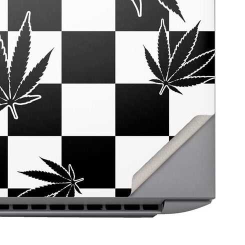 Marijuana Checkered HP ZBook Fury 16 G10 Skin