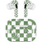 Marijuana Green Checkered Apple AirPods Pro Skin