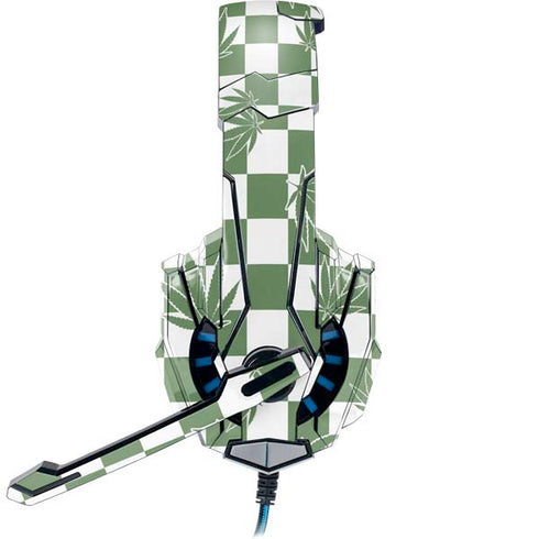 Marijuana Green Checkered BENGOO G9000 Skin