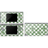 Marijuana Green Checkered Nintendo Skins