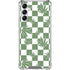 Marijuana Green Checkered Gabb Phone 4 Clear Case