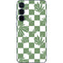 Marijuana Green Checkered Galaxy A35 5G Skin