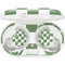 Marijuana Green Checkered Galaxy Buds Plus Skin