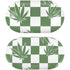 Marijuana Green Checkered Galaxy Buds Plus Skin