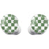 Marijuana Green Checkered Galaxy Buds Plus Skin