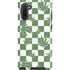 Marijuana Green Checkered Galaxy Cases