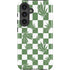 Marijuana Green Checkered Galaxy S25 Impact Case