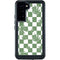 Marijuana Green Checkered Galaxy S24 Plus Waterproof Case