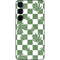 Marijuana Green Checkered Galaxy S24 Skin