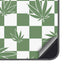 Marijuana Green Checkered Galaxy S24 Skin