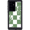 Marijuana Green Checkered Galaxy S24 Ultra Waterproof Case