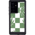 Marijuana Green Checkered Galaxy S24 Ultra Waterproof Case