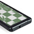Marijuana Green Checkered Galaxy S24 Ultra Waterproof Case