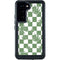 Marijuana Green Checkered Galaxy S24 Waterproof Case