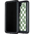 Marijuana Green Checkered Galaxy S24 Waterproof Case