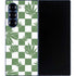 Marijuana Green Checkered Galaxy Z Fold6 Skin