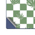 Marijuana Green Checkered Galaxy Z Fold6 Skin