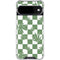 Marijuana Green Checkered Google Pixel 10 Clear Case