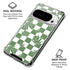 Marijuana Green Checkered Google Pixel 10 Pro XL Clear Case