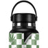 Marijuana Green Checkered Hydro Flask 32oz Wide Mouth Skin
