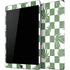 Marijuana Green Checkered iPad Skins
