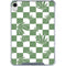 Marijuana Green Checkered iPad 11th Gen (2025) Clear Case
