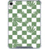 Marijuana Green Checkered iPad 11th Gen (2025) Clear Case