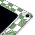 Marijuana Green Checkered iPad 11th Gen (2025) Clear Case