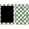 Marijuana Green Checkered Apple iPad Skin