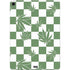 Marijuana Green Checkered Apple iPad Air Skin