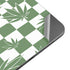 Marijuana Green Checkered Apple iPad Mini Skin