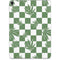 Marijuana Green Checkered Apple iPad Pro Skin