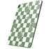Marijuana Green Checkered Apple iPad Pro Skin