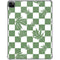 Marijuana Green Checkered iPad Pro 11in (2024) Clear Case
