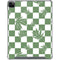 Marijuana Green Checkered iPad Cases