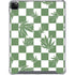 Marijuana Green Checkered iPad Cases