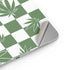 Marijuana Green Checkered iPad Pro 13in M4 (2024) Skin